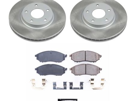 Power Stop 02-06 Infiniti Q45 Front Semi-Coated Rotor Kit Cheap