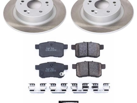 Power Stop 08-10 Honda Accord Rear Semi-Coated Rotor Kit Discount