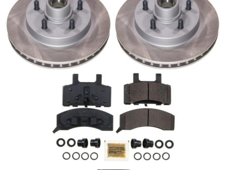 Power Stop 98-99 GMC Yukon Front Semi-Coated Rotor Kit Online Hot Sale