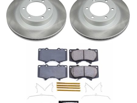 Power Stop 03-09 Toyota 4Runner Front Semi-Coated Rotor Kit Discount