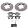 Power Stop 2021 Ford Transit-350 Rear Semi-Coated Rotor Kit Hot on Sale