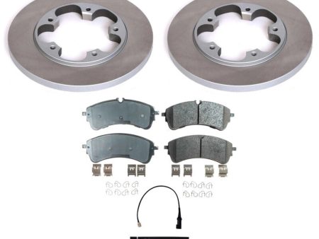 Power Stop 2021 Ford Transit-350 Rear Semi-Coated Rotor Kit Hot on Sale