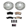 Power Stop 92-93 Pontiac Trans Sport Front Semi-Coated Rotor Kit Supply