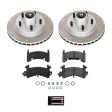 Power Stop 82-87 Pontiac Grand Prix Front Semi-Coated Rotor Kit Discount