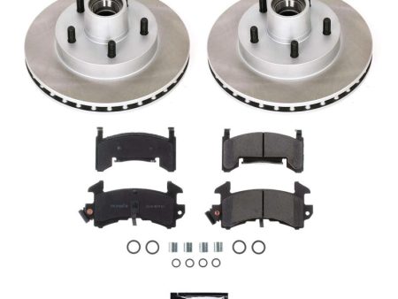 Power Stop 82-87 Pontiac Grand Prix Front Semi-Coated Rotor Kit Discount