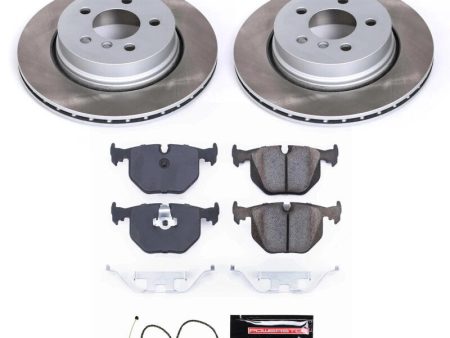 Power Stop 04-10 BMW X3 Rear Semi-Coated Rotor Kit Fashion