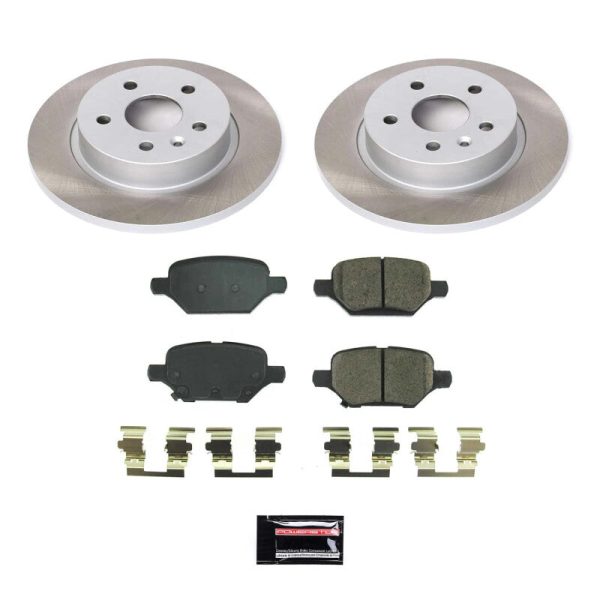 Power Stop 18-22 Chevrolet Trax Rear Semi-Coated Rotor Kit Discount