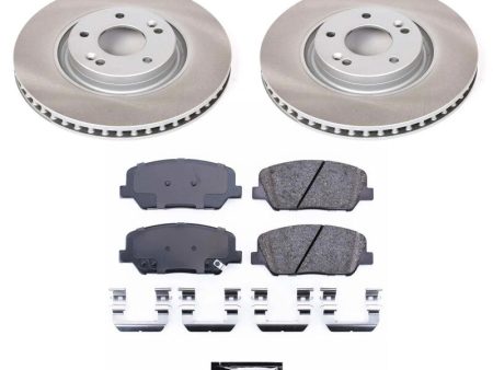 Power Stop 11-15 Kia Optima Front Semi-Coated Rotor Kit Online Sale