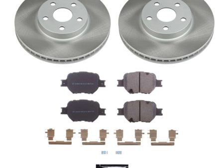 Power Stop 00-05 Toyota Celica Front Semi-Coated Rotor Kit Fashion