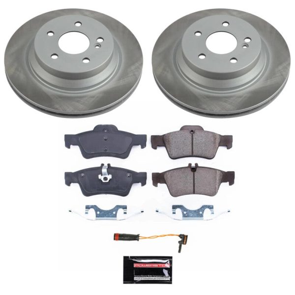 Power Stop 07-09 Mercedes-Benz E550 Rear Semi-Coated Rotor Kit Sale