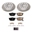 Power Stop 03-08 Hyundai Tiburon Rear Semi-Coated Rotor Kit Sale