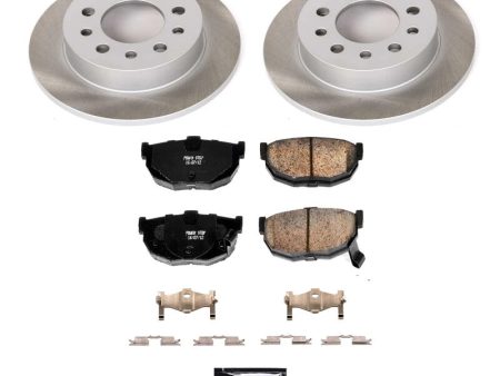 Power Stop 03-08 Hyundai Tiburon Rear Semi-Coated Rotor Kit Sale