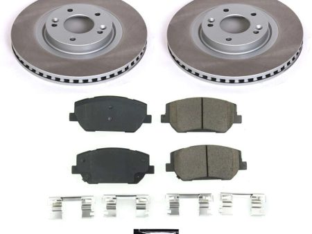 Power Stop 19-20 Hyundai Santa Fe Front Semi-Coated Rotor Kit Online Sale