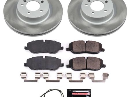 Power Stop 06-09 Land Rover Range Rover Sport Front Semi-Coated Rotor Kit For Sale