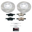 Power Stop 10-11 Mercury Mariner Front Semi-Coated Rotor Kit Discount