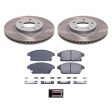 Power Stop 11-15 Chevrolet Volt Front Semi-Coated Rotor Kit Hot on Sale