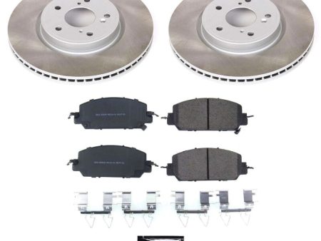 Power Stop 17-23 Honda CR-V Front Semi-Coated Rotor Kit Hot on Sale