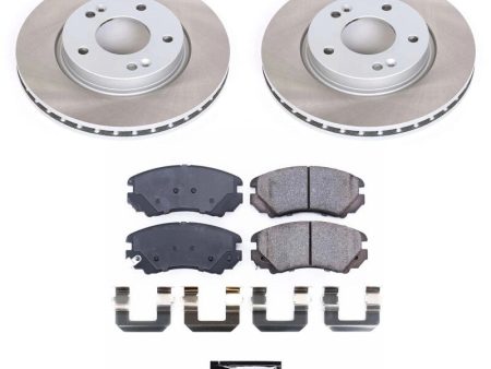 Power Stop 07-10 Hyundai Elantra Front Semi-Coated Rotor Kit Discount