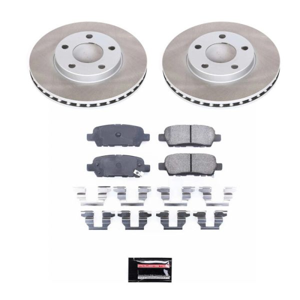 Power Stop 09-14 Nissan Maxima Rear Semi-Coated Rotor Kit Online