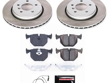 Power Stop 01-05 BMW 330xi Rear Semi-Coated Rotor Kit Fashion