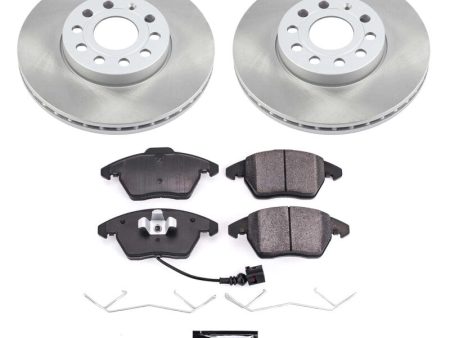 Power Stop 06-09 Volkswagen Rabbit Front Semi-Coated Rotor Kit Online Sale