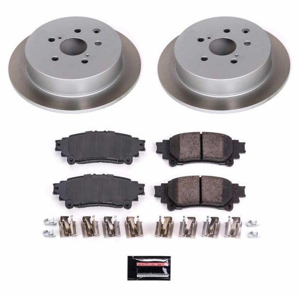 Power Stop 11-20 Toyota Sienna Rear Semi-Coated Rotor Kit Online Hot Sale