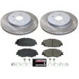 Power Stop 20-22 Toyota Prius Prime Front Semi-Coated Rotor Kit Online