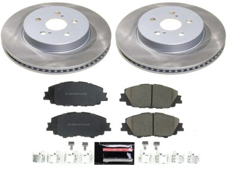 Power Stop 20-22 Toyota Prius Prime Front Semi-Coated Rotor Kit Online