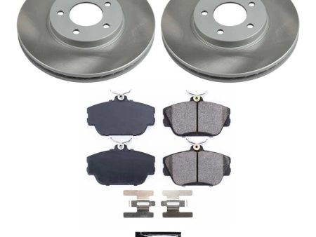 Power Stop 01-05 Mercury Sable Front Semi-Coated Rotor Kit Fashion