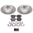 Power Stop 05-08 Dodge Magnum Rear Semi-Coated Rotor Kit For Discount