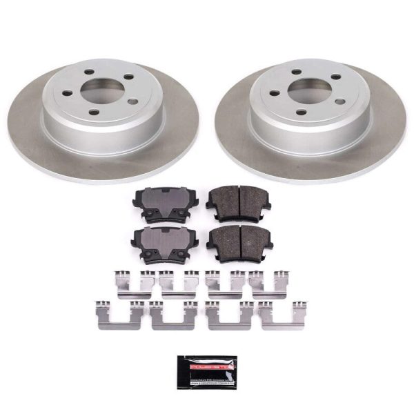 Power Stop 05-08 Dodge Magnum Rear Semi-Coated Rotor Kit For Discount