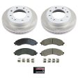 Power Stop 21-22 GMC Savana 3500 Front Semi-Coated Rotor Kit For Discount