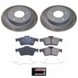 Power Stop 04-05 Mazda 3 Rear Semi-Coated Rotor Kit on Sale