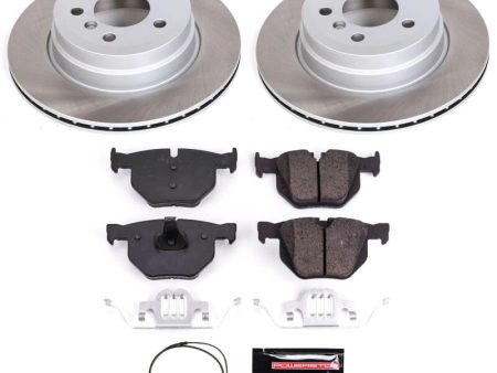 Power Stop 09-10 BMW X6 Rear Semi-Coated Rotor Kit Online Sale