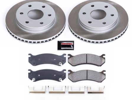 Power Stop 00-06 GMC Yukon XL 1500 Front Semi-Coated Rotor Kit Cheap