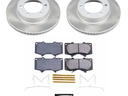 Power Stop 00-06 Toyota Tundra Front Semi-Coated Rotor Kit Online Sale