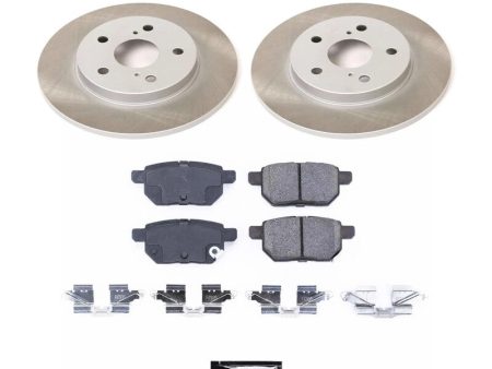 Power Stop 09-13 Toyota Matrix Rear Semi-Coated Rotor Kit Cheap