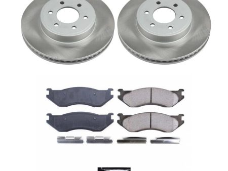 Power Stop 2003 Dodge Durango Front Semi-Coated Rotor Kit Discount