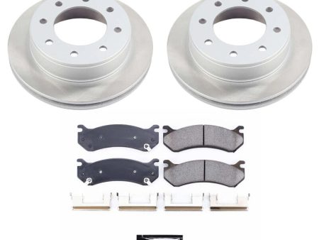 Power Stop 03-09 Hummer H2 Rear Semi-Coated Rotor Kit Online now