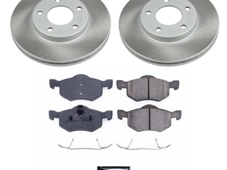 Power Stop 05-07 Mercury Mariner Front Semi-Coated Rotor Kit Online Sale