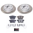 Power Stop 11-17 Honda Accord Rear Semi-Coated Rotor Kit Cheap