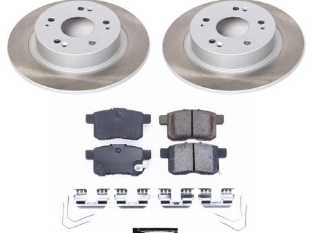 Power Stop 11-17 Honda Accord Rear Semi-Coated Rotor Kit Cheap