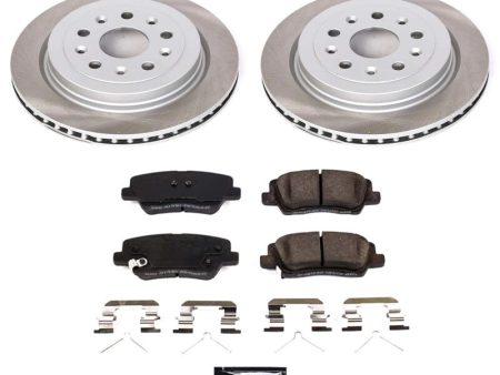 Power Stop 2019 Cadillac CTS Rear Semi-Coated Rotor Kit Online Sale