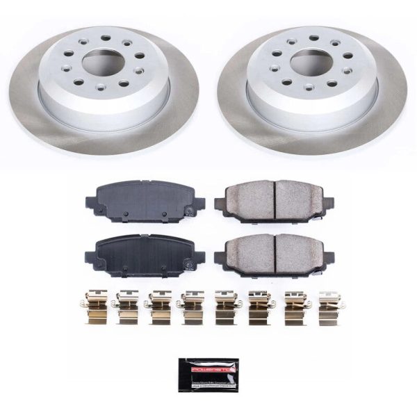 Power Stop 18-22 Jeep Wrangler Rear Semi-Coated Rotor Kit Online Hot Sale