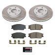 Power Stop 20-23 Kia Soul Front Semi-Coated Rotor Kit For Sale