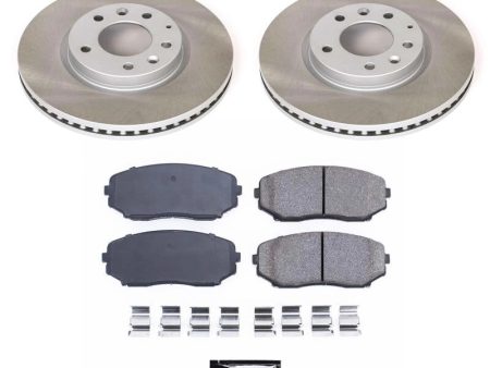 Power Stop 07-12 Mazda CX-7 Front Semi-Coated Rotor Kit Fashion