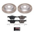 Power Stop 19-22 Subaru Forester Rear Semi-Coated Rotor Kit Cheap