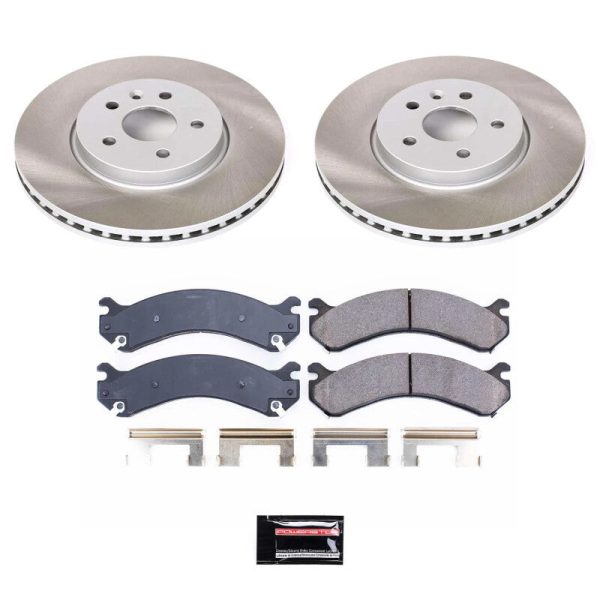 Power Stop 18-22 Chevrolet Trax Front Semi-Coated Rotor Kit For Cheap