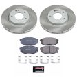 Power Stop 2011 Kia Sportage Front Semi-Coated Rotor Kit Fashion