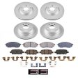 Power Stop 20-22 Cadillac CT4 Front Z17 Coated Brake Kit For Cheap